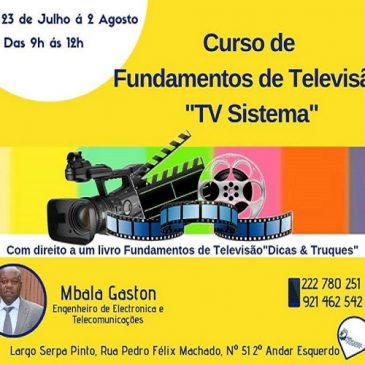 CURSO DE FUNDAMENTOS DE TELEVISÃO